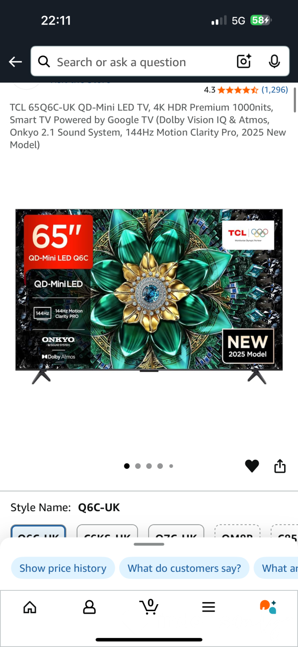New TV