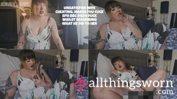 NEW Unsatisfied Wife Admits Cheating SPH BBC F**king Herself Whilst Describing What He Did To Her Orgasm