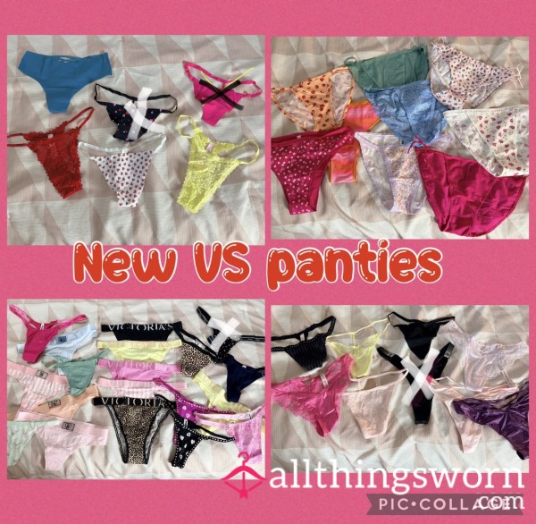 NEW Victoria’s Secret Panties Medium And Large