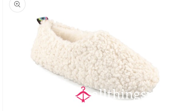 New White Slippers