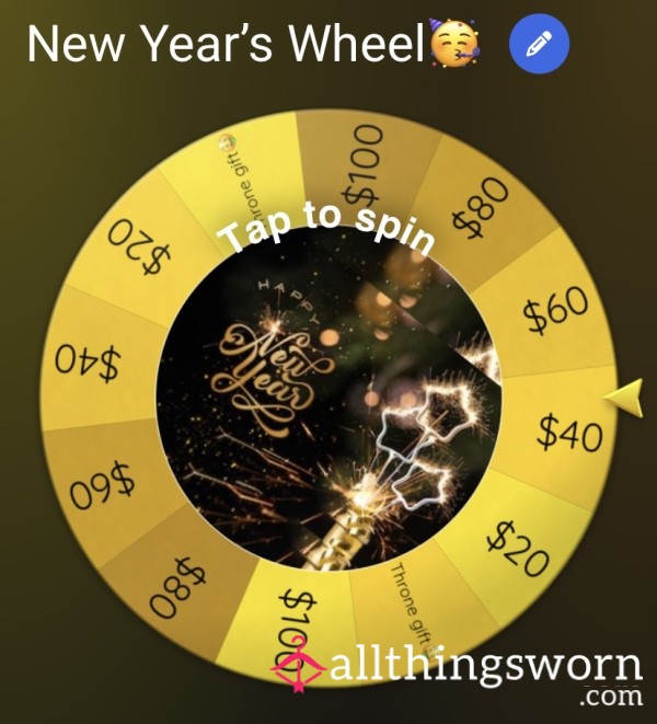 New Year’s Wheel🥳