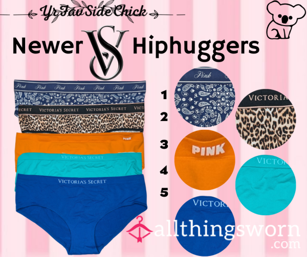Newer Victoria’s Secret/PINK Hiphuggers💗 (#1-11)