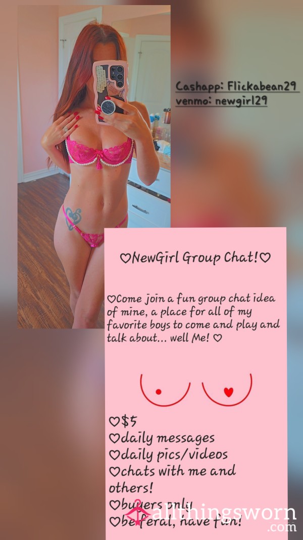 NewGirls V.I.P Buyers Only Chat!