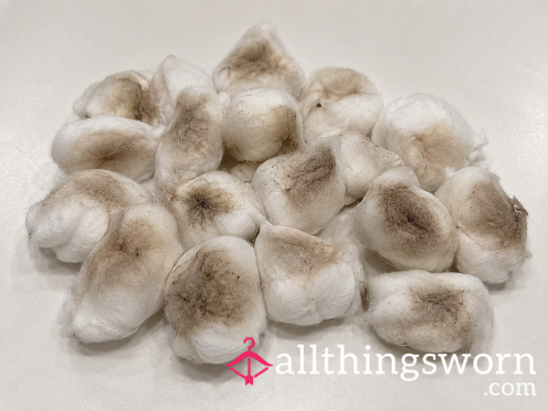 Newly Used Cotton Balls