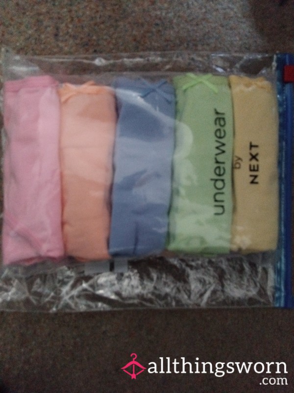 Next Cotton Pastal Panties