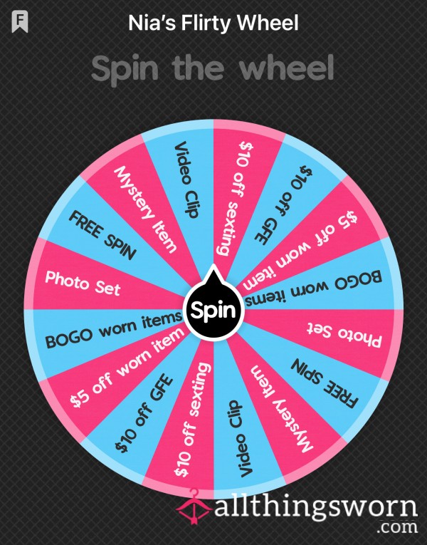 Nia’s $10 Tease Spin – Every Spin Is A Win