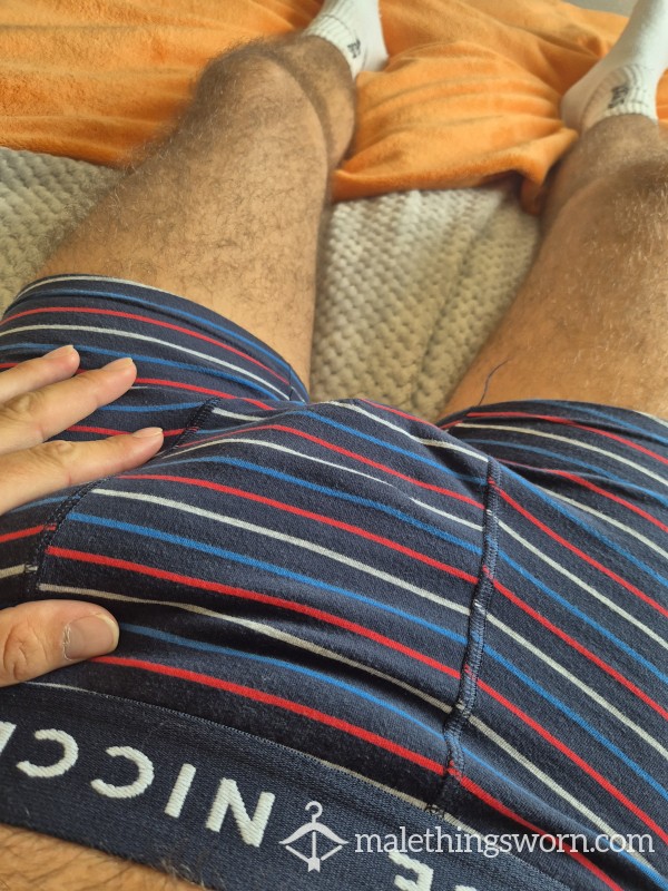 Nicce Striped Boxers - Filled With Sweat & Musk