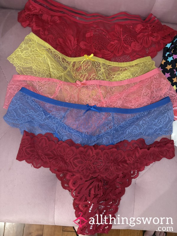 Nice And Cute Everyday Wear Panties. Price For All ! Can Buy Individual
