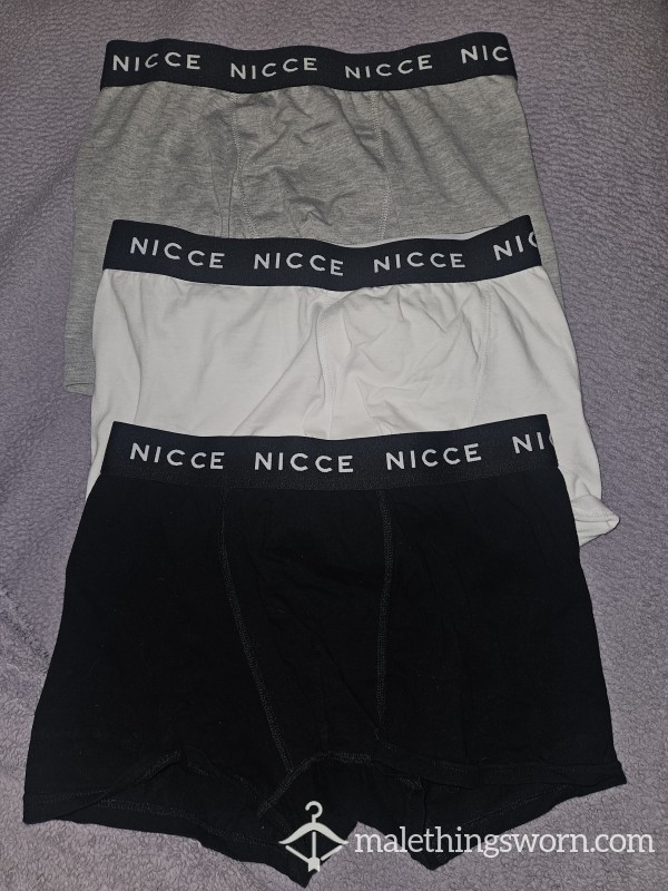 Nice Boxers Grey,white,black