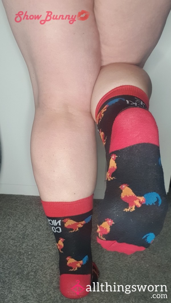 🧦 NICE C*ck Socks – Worn Just For You £15 – Includes 48-Hour Wear