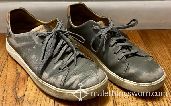 Nice Worn Out Pair Of Olukai Beach Shoes.