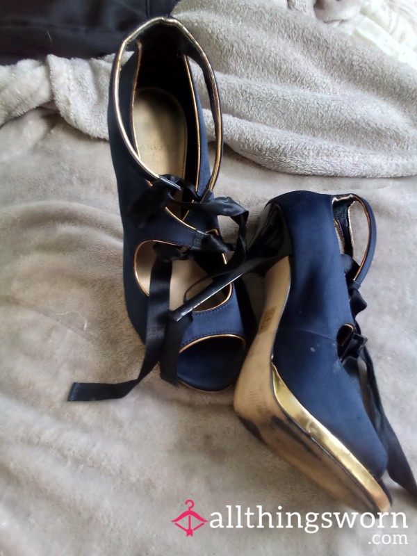Night Heels Well Worn  Wine And Dine