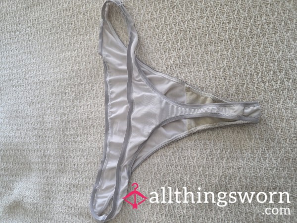 Night Time Satin Thong