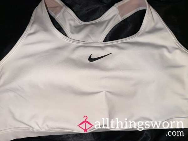 Nike 2x White Sports Bra