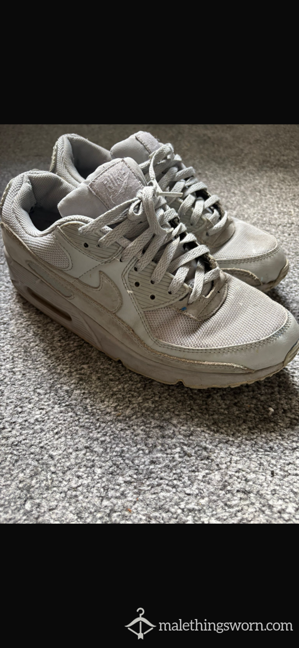 Worn Nike Air Max, Heavy Use, Gym & Daily Wear
