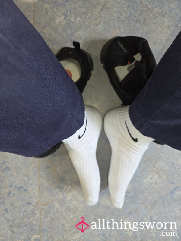 Nike Ankle Socks Worn 1 Day
