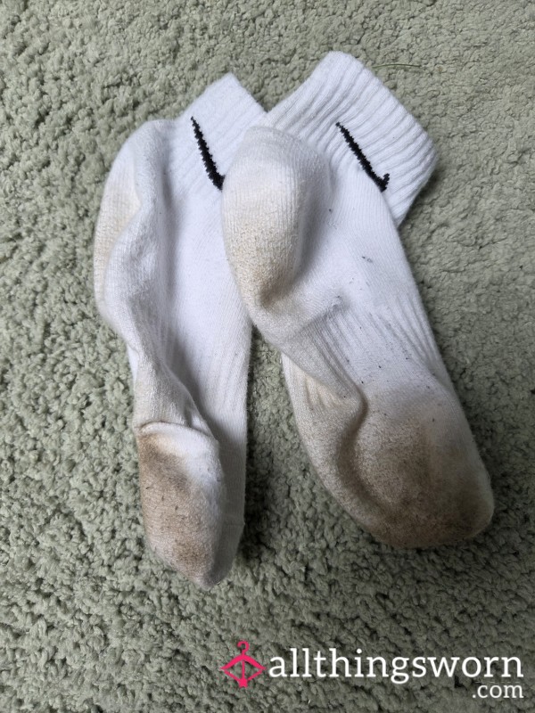 Nike Ankle Socks Worn 2 Days