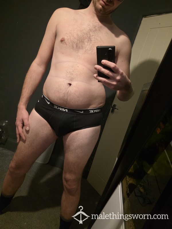 Nike Black Briefs - Custom Made