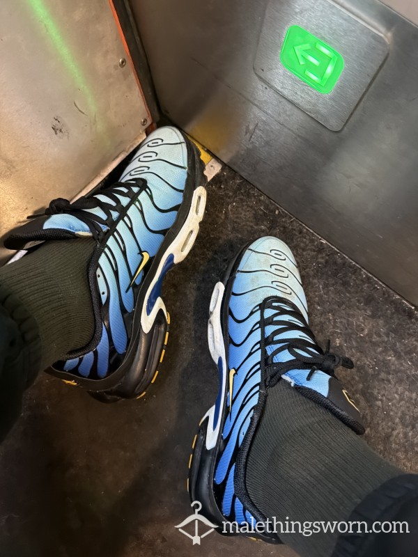 Nike Blue Tns Size Uk 10