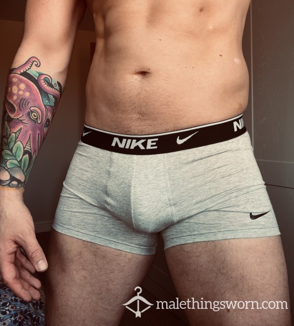 Nike Cotton Trunks; Grey