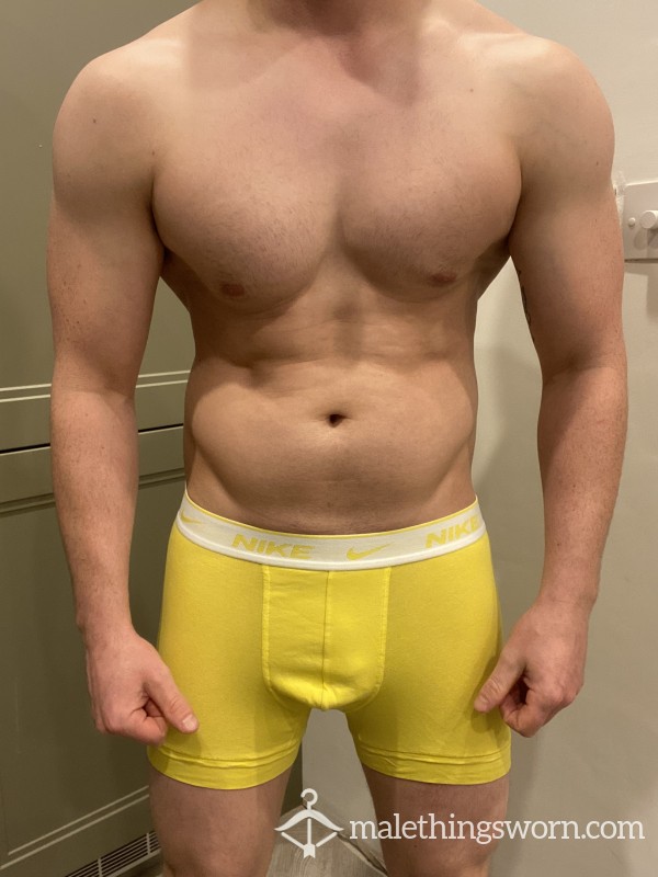 Nike Cotton Yellow Boxers