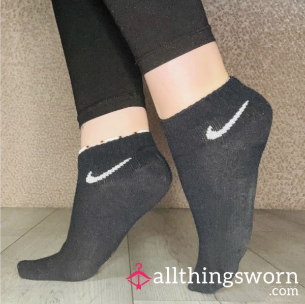 Black Nike Ankle Socks