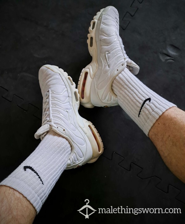 Nike Crew Socks White
