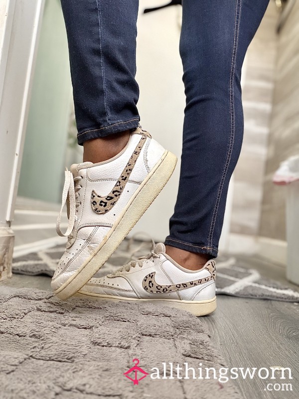 Nike Destroyed Leopard Print Shoes