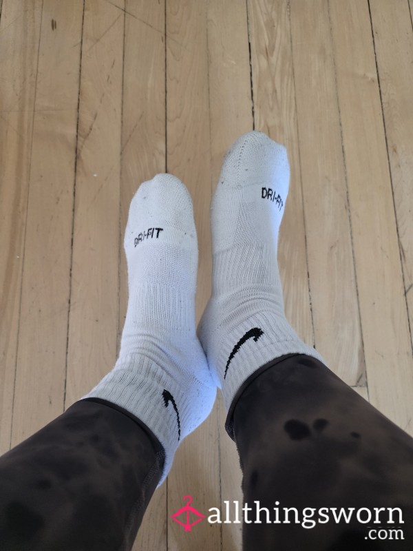 Nike Dri-fit Socks, Straight From Crossfit Workout