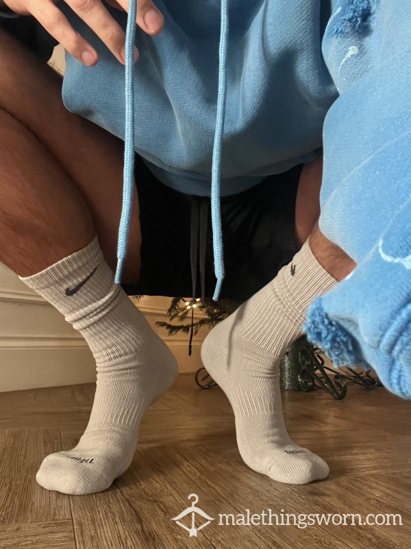 Nike Dry-Fit Grey Socks