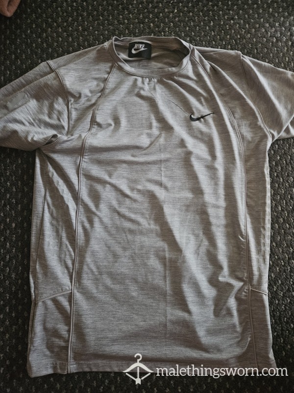 Nike Grey Gym Top