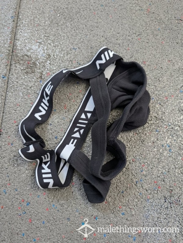 Nike Jockstrap Black Worn This Morning Workout