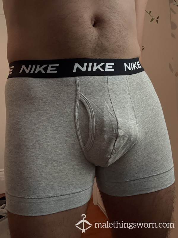 Nike Men’s Briefs Grey – Size Medium