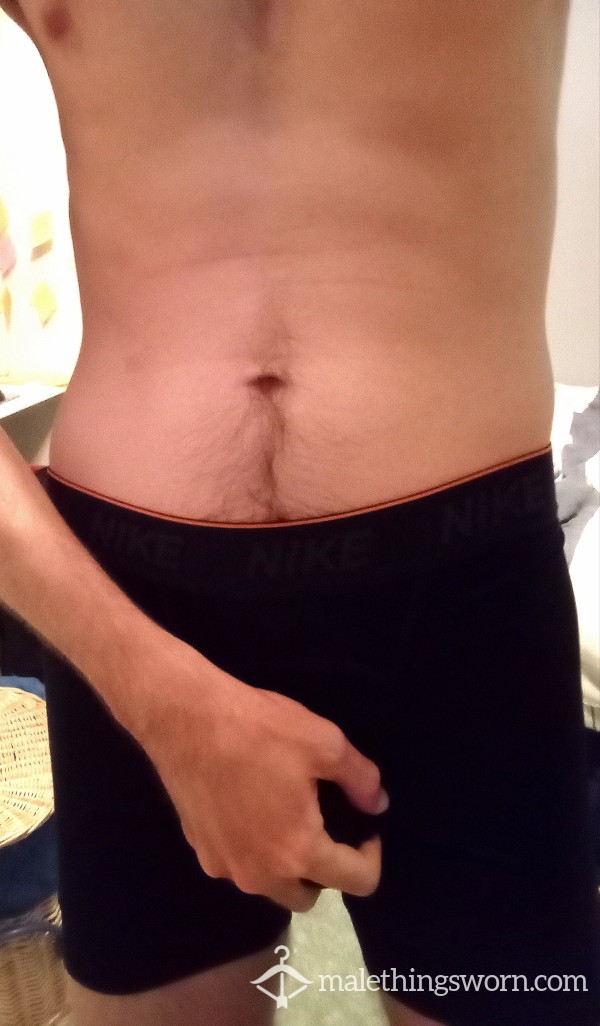 Nike Microfibre Trunks With Front Pouch Size S Dri Fit