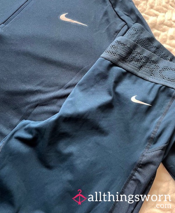 Nike Navy Blue Set - Super Silky Feel