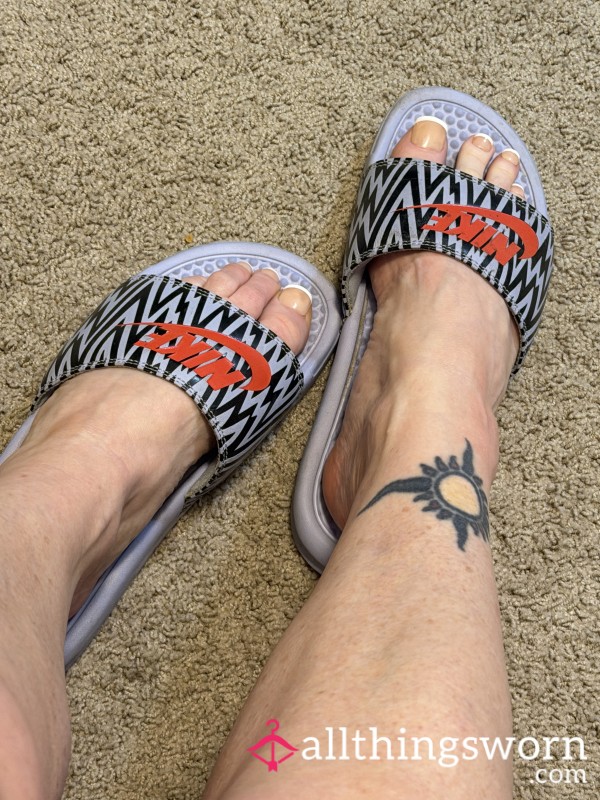 Nike Slides With Custom Wear Available