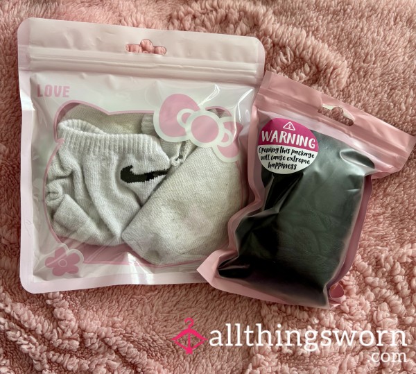 Panty Wear & Nike Sock Bundle- 48hrs-Vacuum Sealed