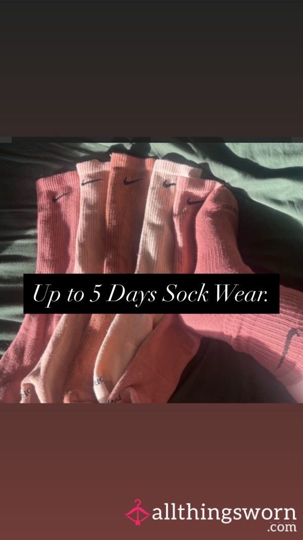 Nike Sock Lovers – Custom Worn Socks (Up To 7 Days)