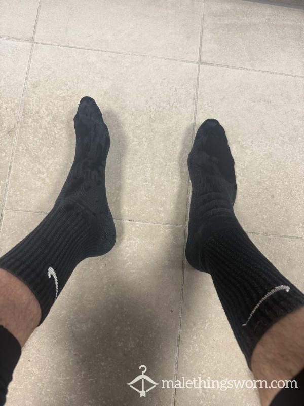 Nike Socks After 10 Mile Run