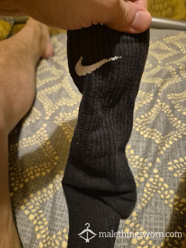 Nike Socks Covered In C*m