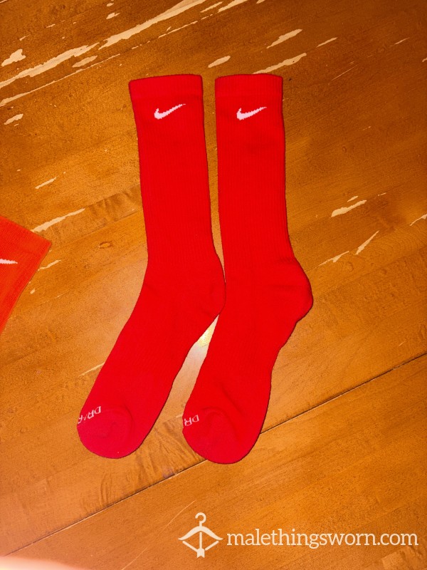 Nike Socks Red