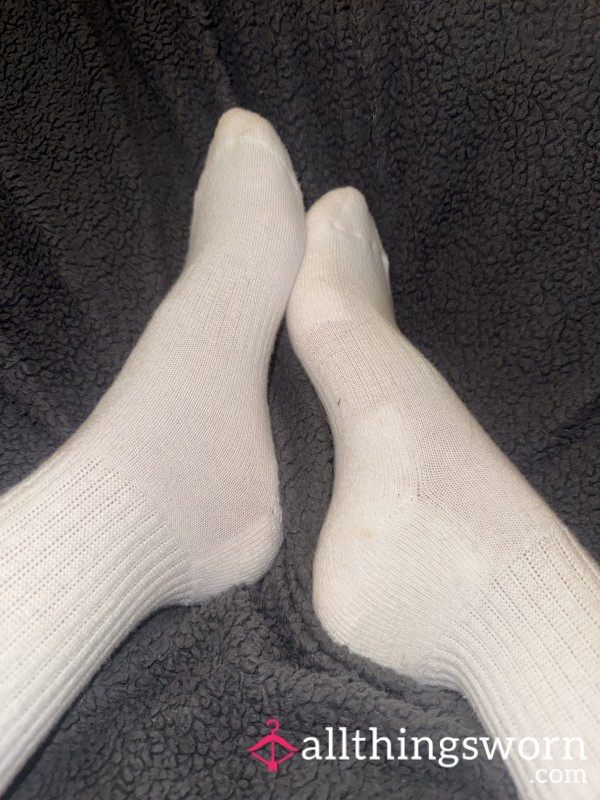 Nike Socks Worn During Workout!