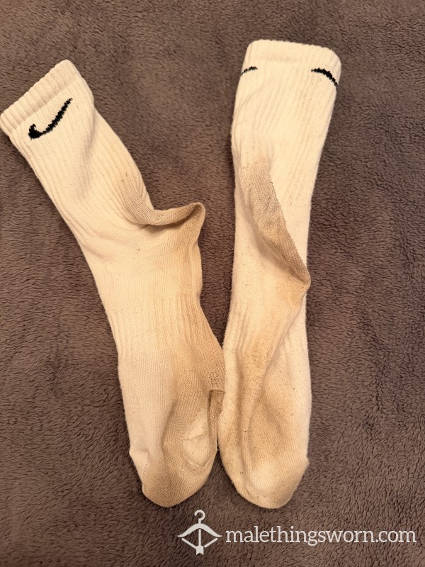 Nike Socks Worn On Building Sites!