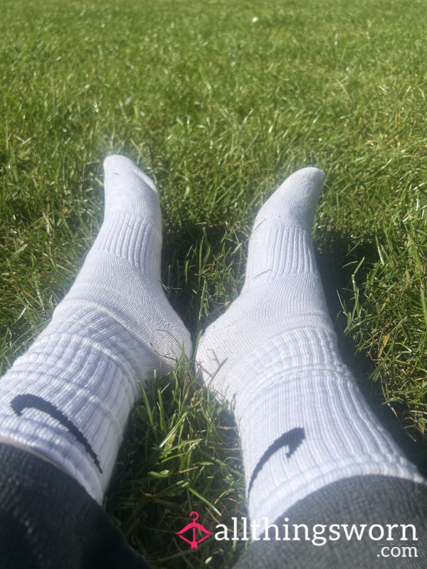 Nike Socks Worn Outside….
