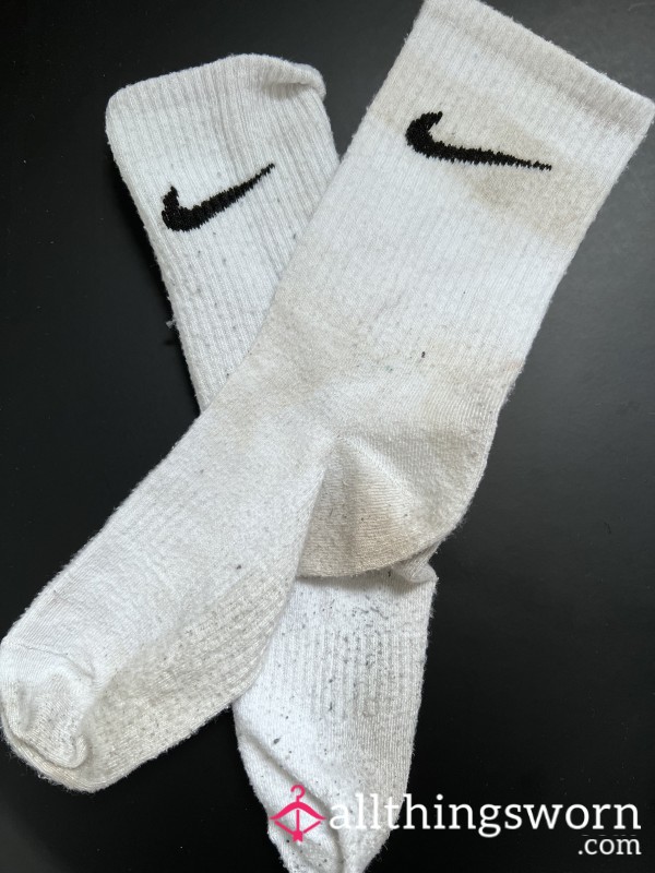Nike Sports Socks Worn For 12hrs
