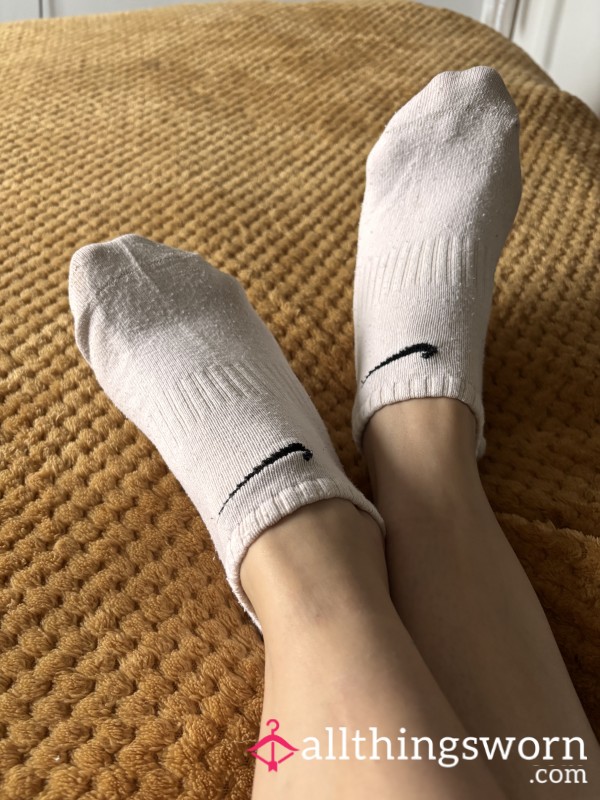 Nike Trainer Socks - Worn For A Sweaty Workout!