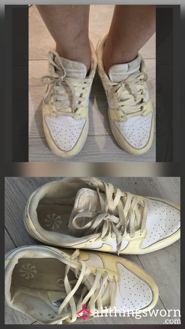Nike Trainers, Very Worn, Smelly And Dirty,