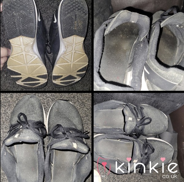 NIKE Trainers,Very Smelly, Well Worn Sz 6. A Shoe Sniffers Dream