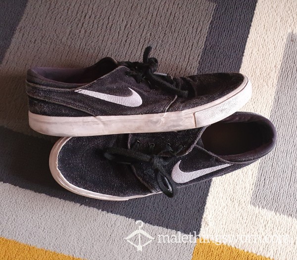 Nike  Suede Leather Trainers  Well Worn