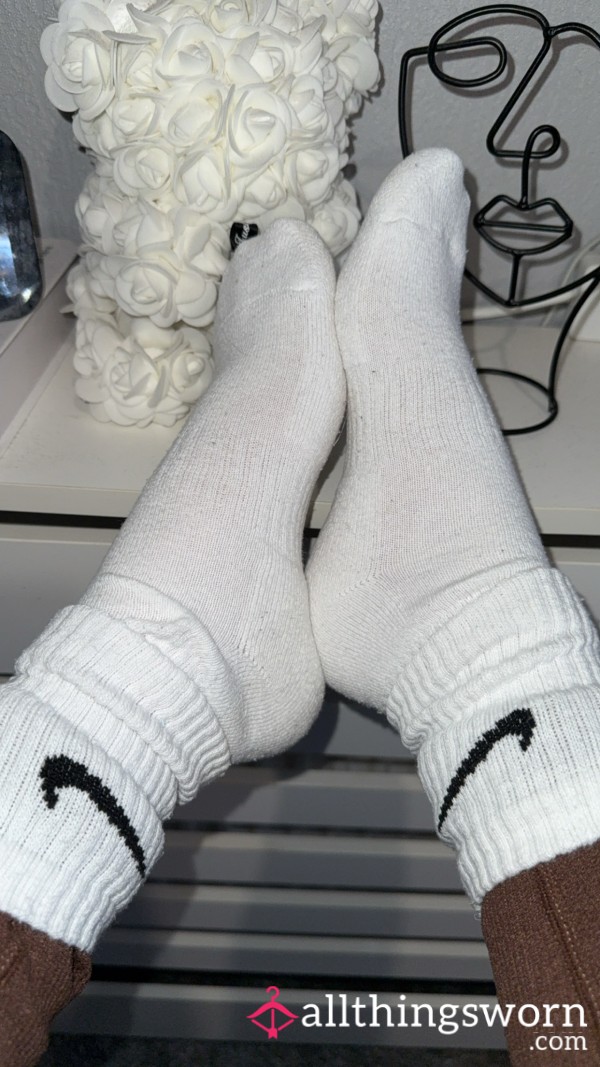 Nike White Socks